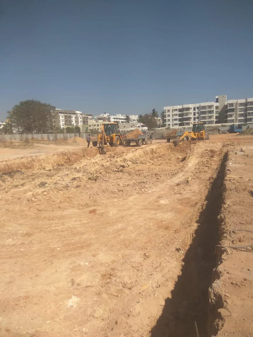 Sri Balaji Serene: Site photo filed with Karnataka RERA