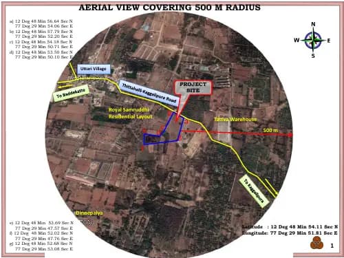GRC Saffron Skies: location Demarcation.pdf (filed with Karnataka RERA)