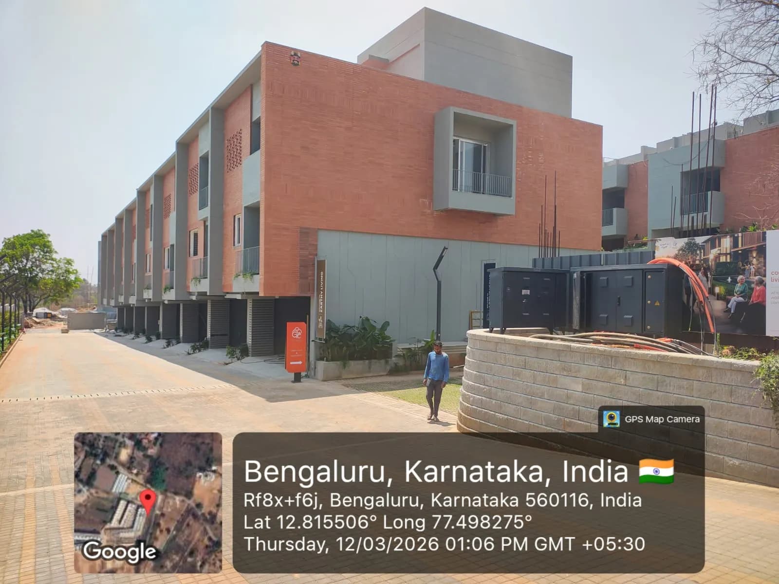 GRC Saffron Skies: Site photo filed with Karnataka RERA