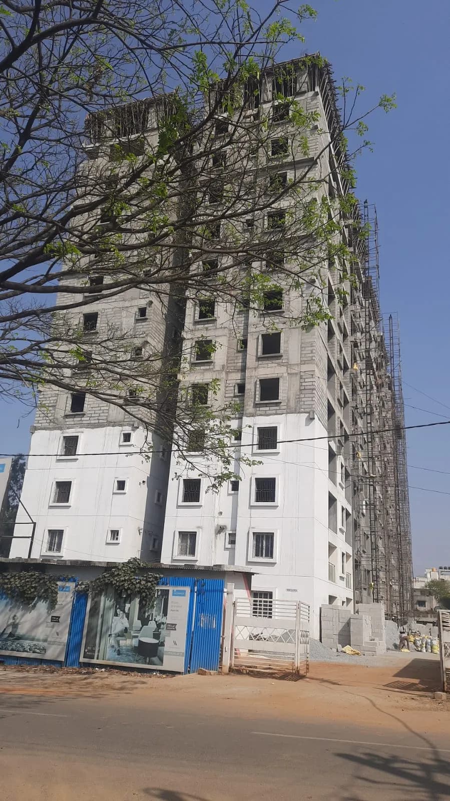 Oceanus White Meadows: Site photo filed with Karnataka RERA