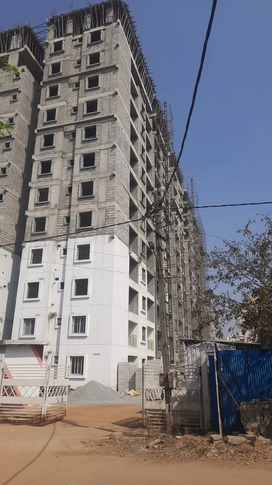 Oceanus White Meadows: Site photo filed with Karnataka RERA