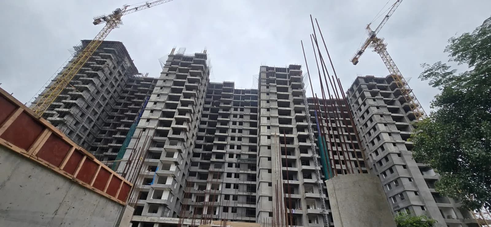 NCC Urban Lake Springs: Site photo filed with Karnataka RERA