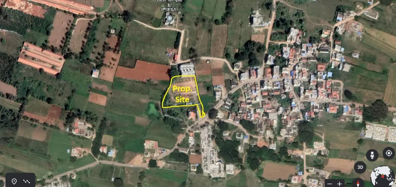 Aban Dazzle: Location and Demarcation.jpg (filed with Karnataka RERA)