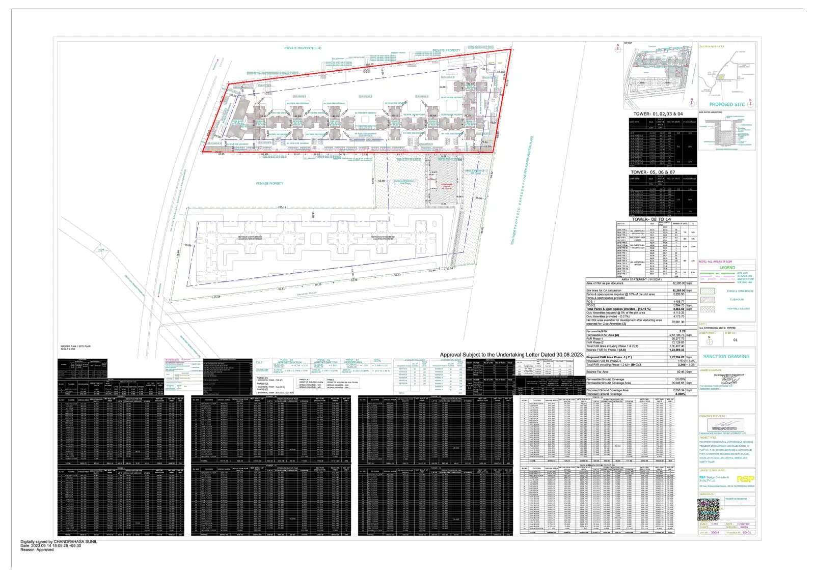 Soul@Godrej Ananda: Demarcation Drawing (filed with Karnataka RERA)