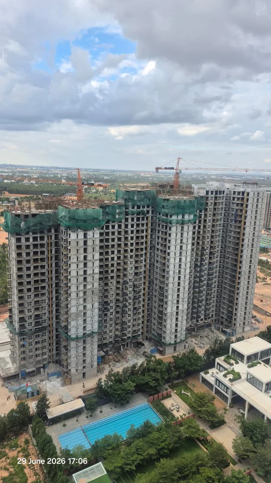 Soul@Godrej Ananda: Site photo filed with Karnataka RERA