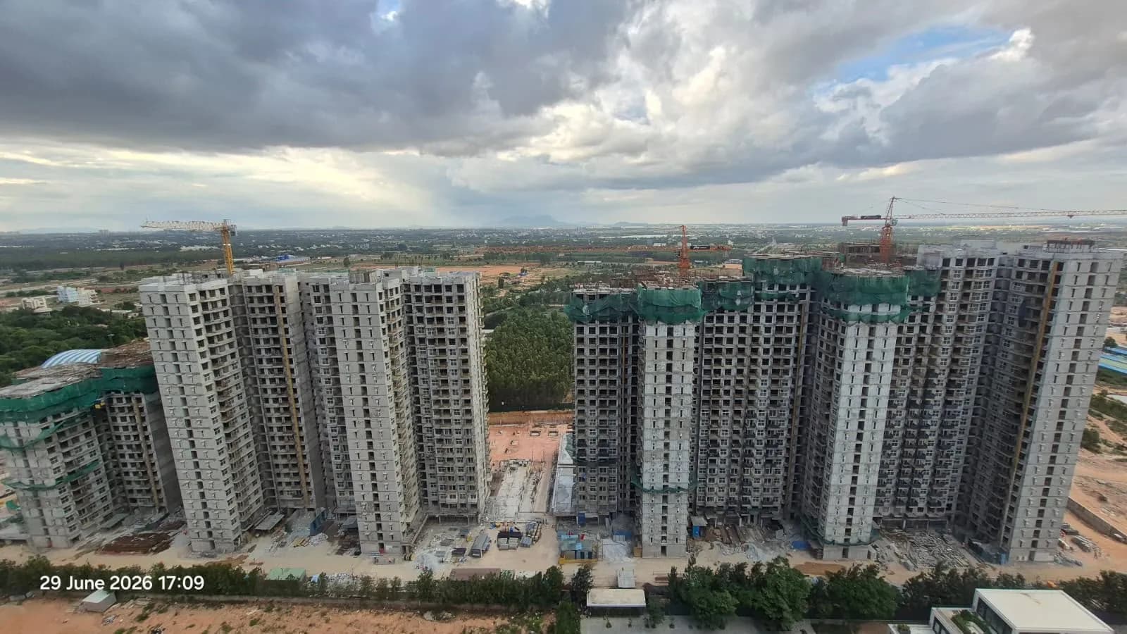 Soul@Godrej Ananda: Site photo filed with Karnataka RERA