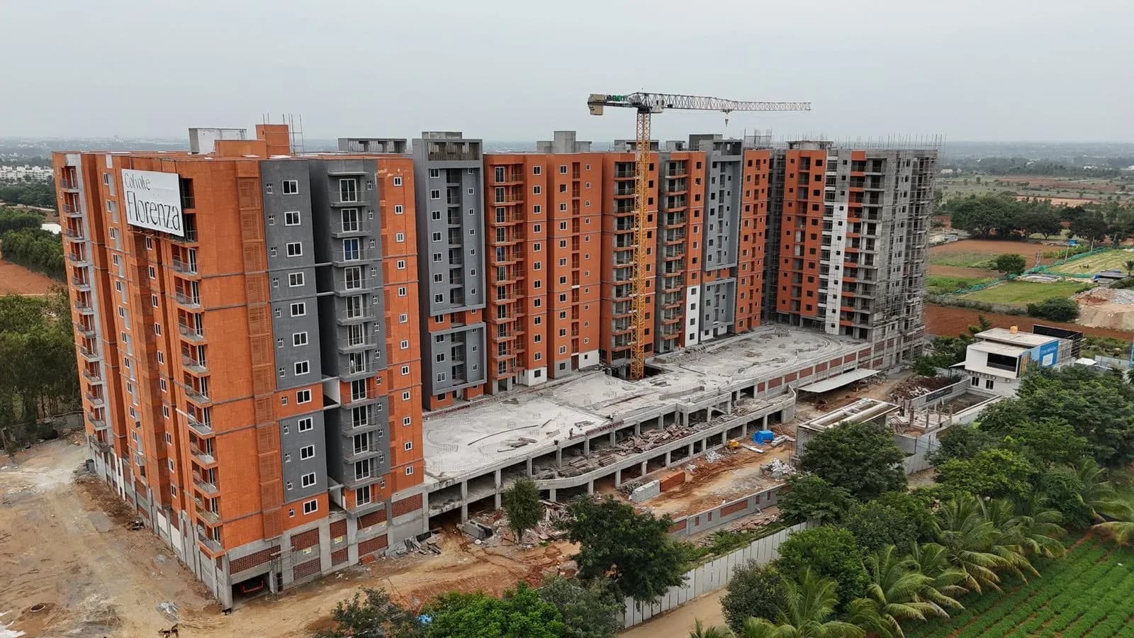 CoEvolve Florenza: Site photo filed with Karnataka RERA