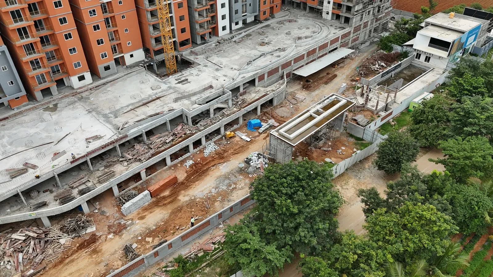 CoEvolve Florenza: Site photo filed with Karnataka RERA