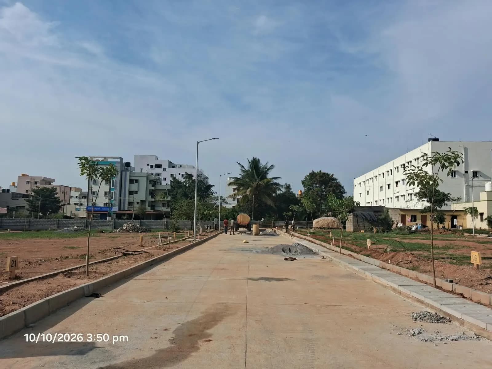Icon Calista: Site photo filed with Karnataka RERA