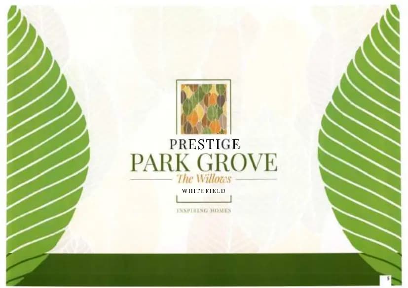 Prestige Park Grove: Brochure, page 5 (filed with Karnataka RERA)
