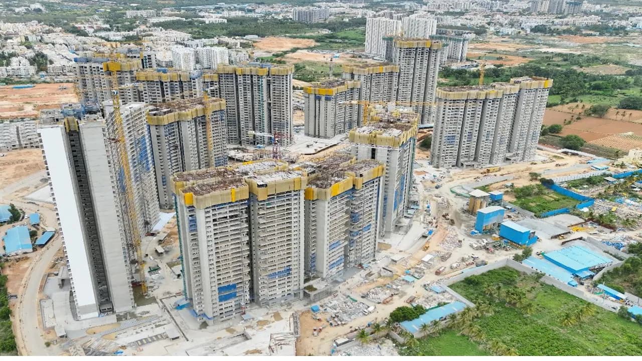 Prestige Park Grove: Site photo filed with Karnataka RERA