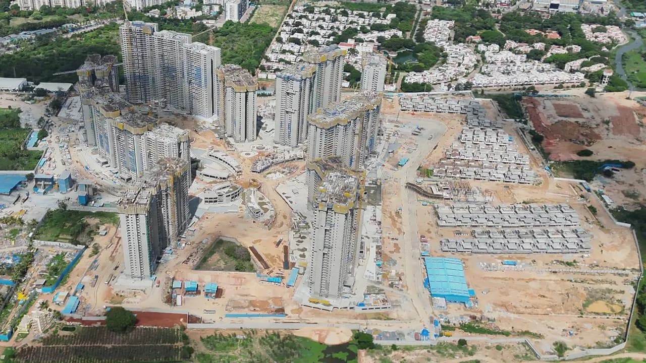 Prestige Park Grove: Site photo filed with Karnataka RERA