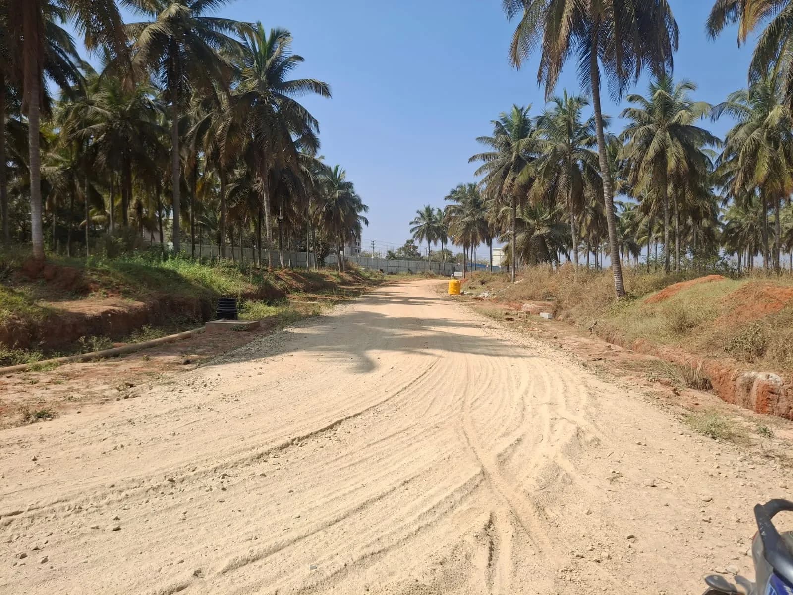 Ekta Elements: Site photo filed with Karnataka RERA