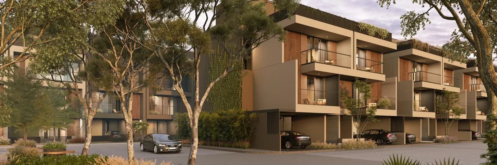 Arvind Forest Trails: Arvind Forest Trails luxury row villas development (artist’s impression)