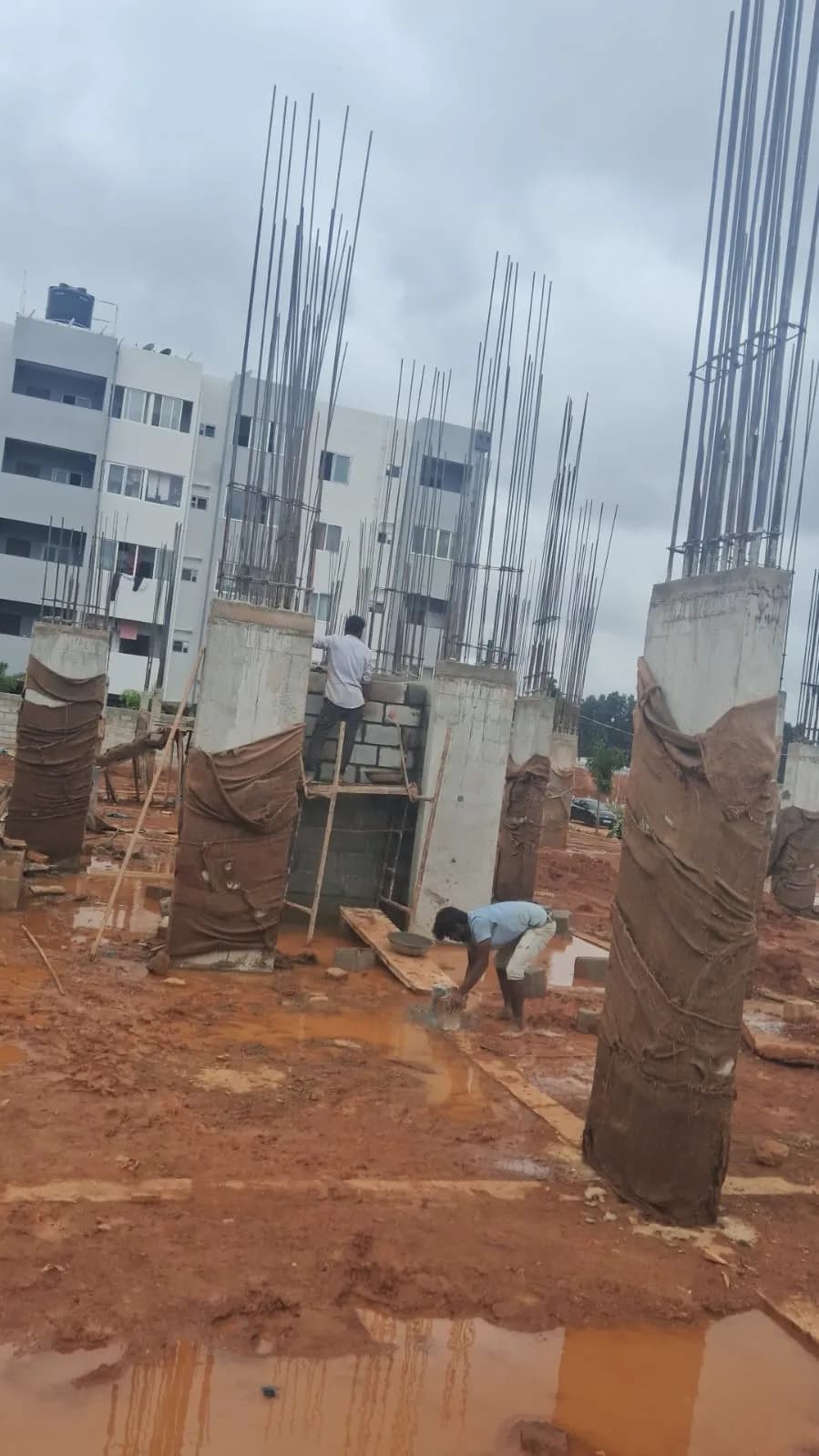 Fusion 4 Oyster: Site photo filed with Karnataka RERA