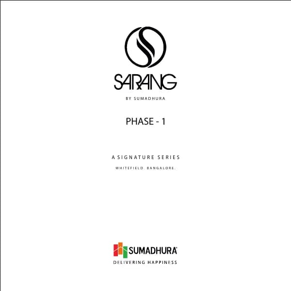 Sarang By Sumadhura: Brochure, page 1 (filed with Karnataka RERA)