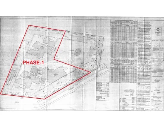 Sarang By Sumadhura: Phase-I Demarked on Approved Sanction Plan (filed with Karnataka RERA)
