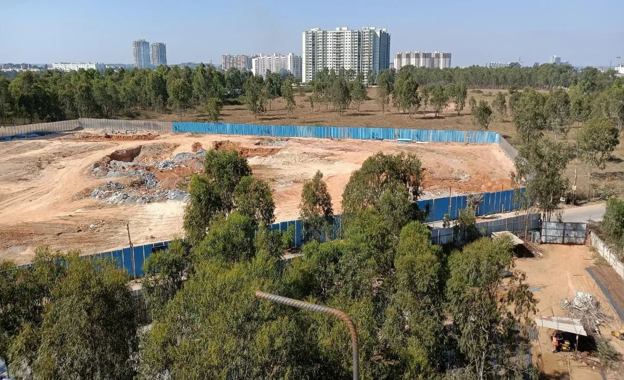 Sarang By Sumadhura: Site photo filed with Karnataka RERA