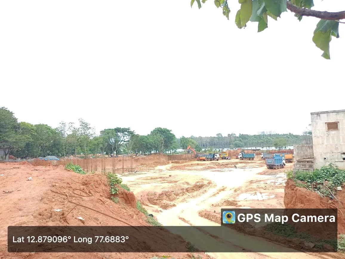 JRC Wild Woods: Site photo filed with Karnataka RERA