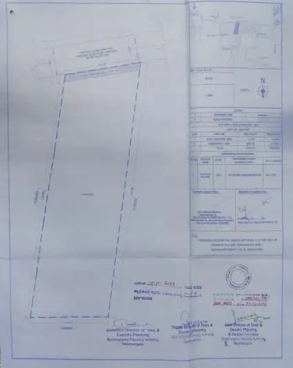 DS Max Sky Sanjeevini: Existing Layout Plan (filed with Karnataka RERA)