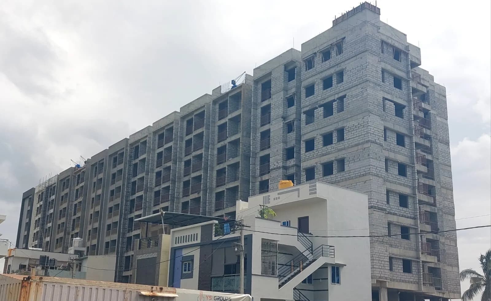 DS Max Sky Sanjeevini: Site photo filed with Karnataka RERA