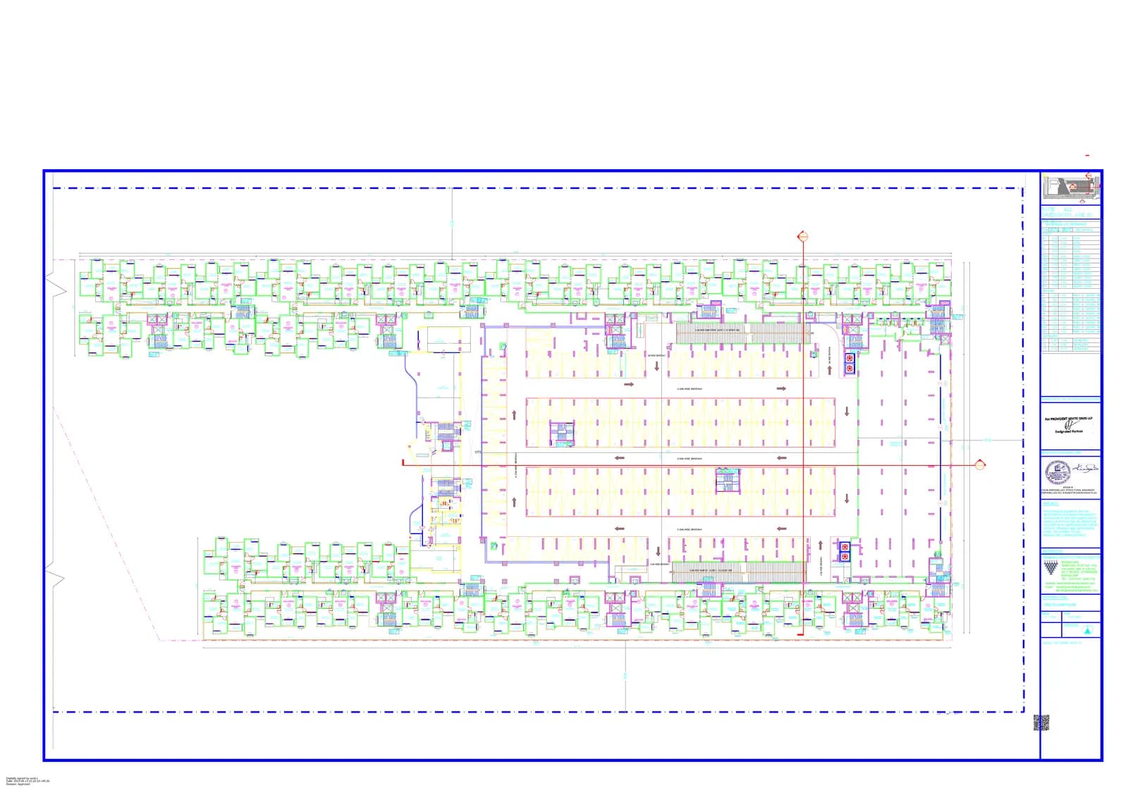 Provident Ecopolitan: Floor Plan 2nd.pdf (filed with Karnataka RERA)