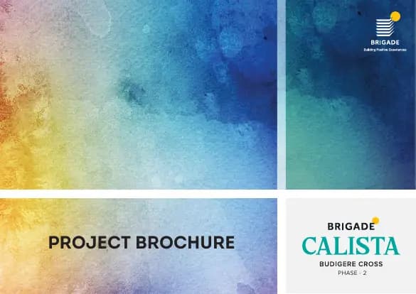 Brigade Calista: Brochure, page 1 (filed with Karnataka RERA)