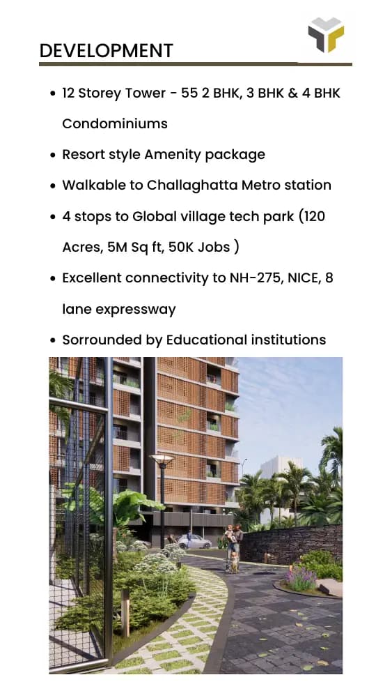 The High Line Park: Brochure, page 2 (filed with Karnataka RERA)