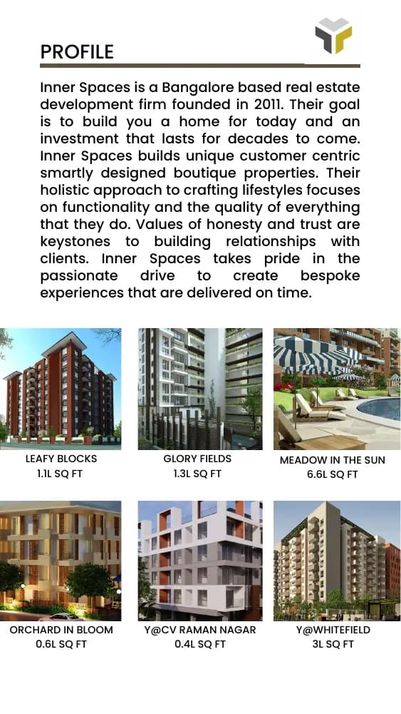 The High Line Park: Brochure, page 8 (filed with Karnataka RERA)