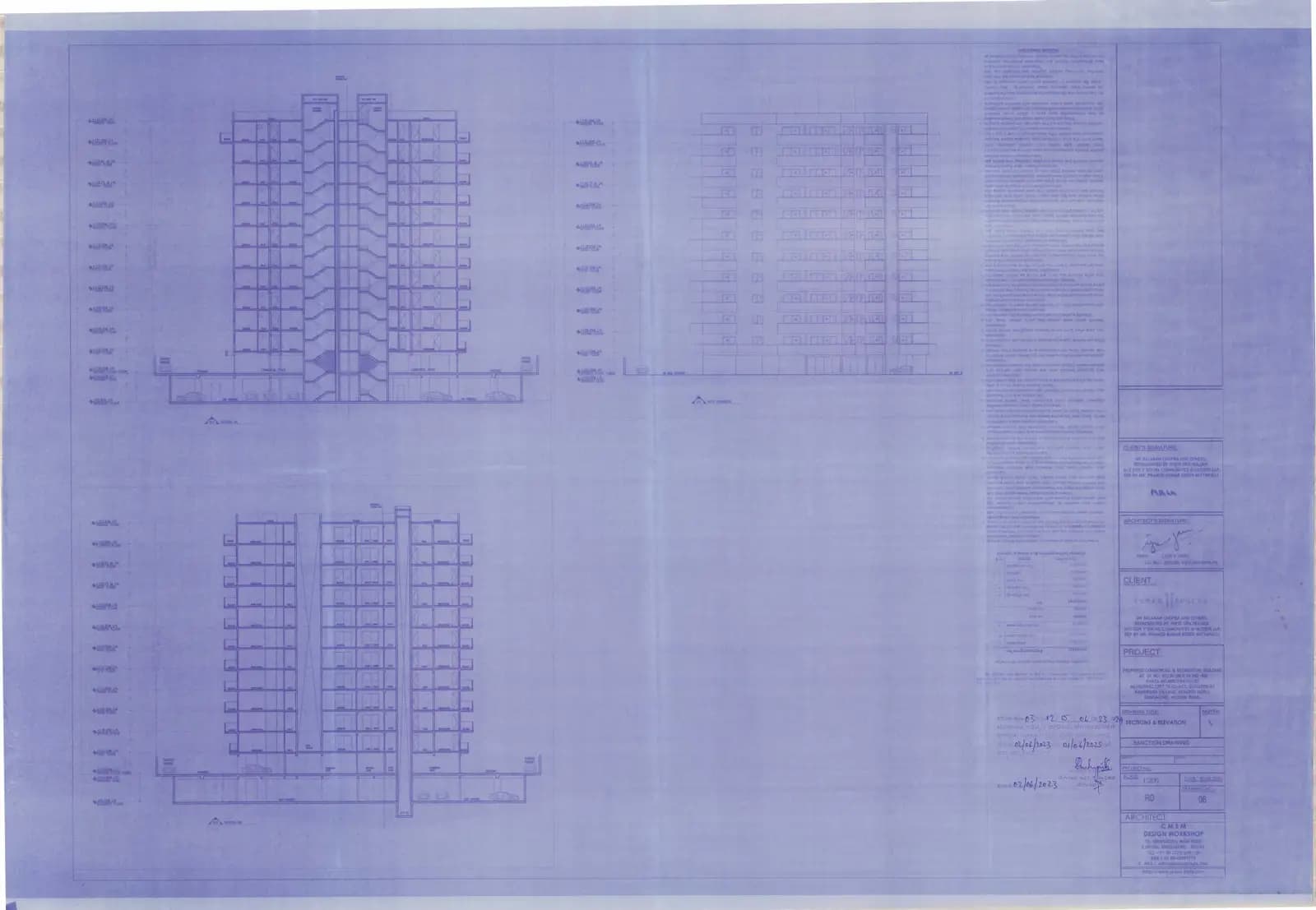 The High Line Park: Existing Layout Plan (filed with Karnataka RERA)