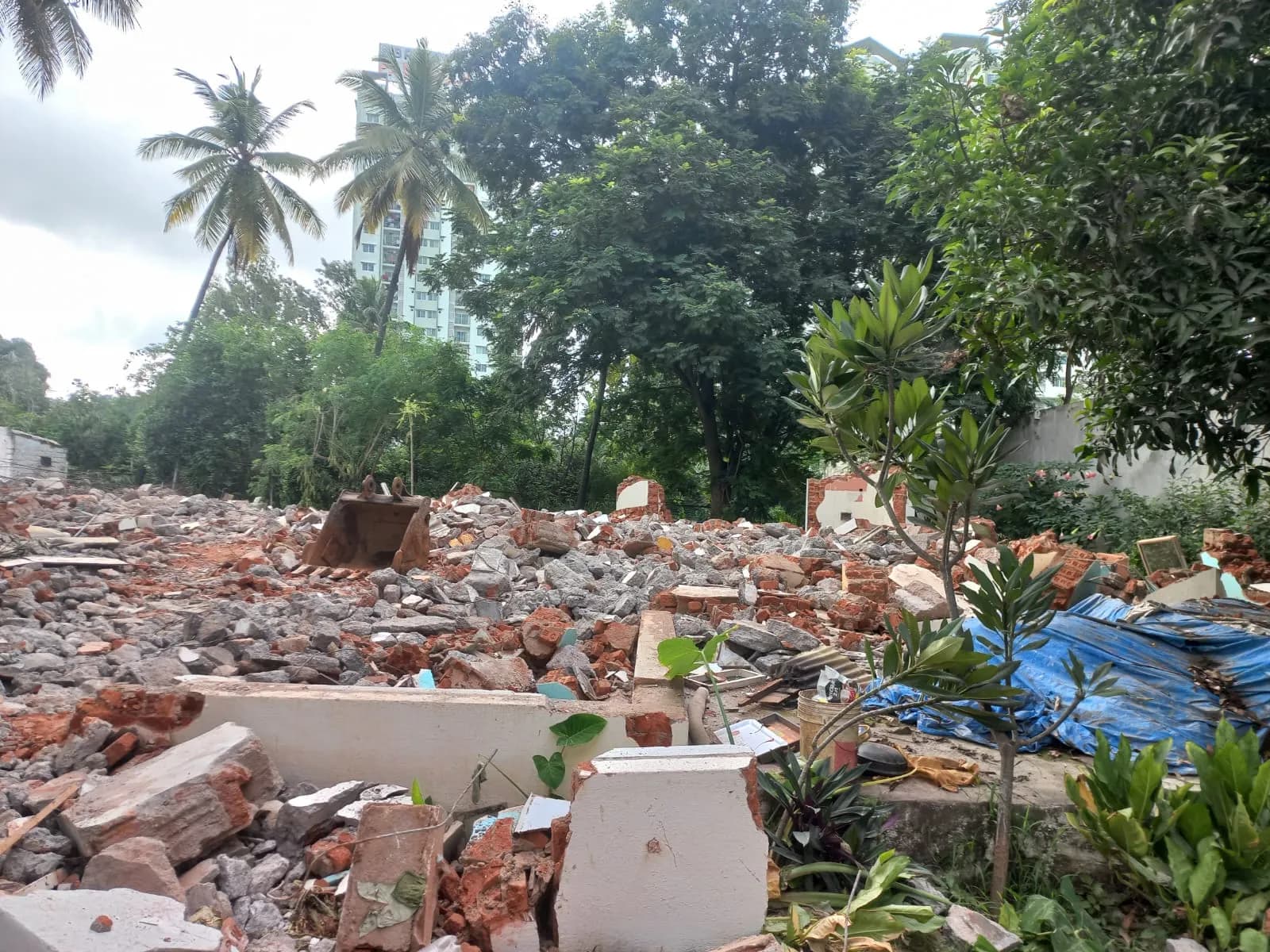 The High Line Park: Site photo filed with Karnataka RERA