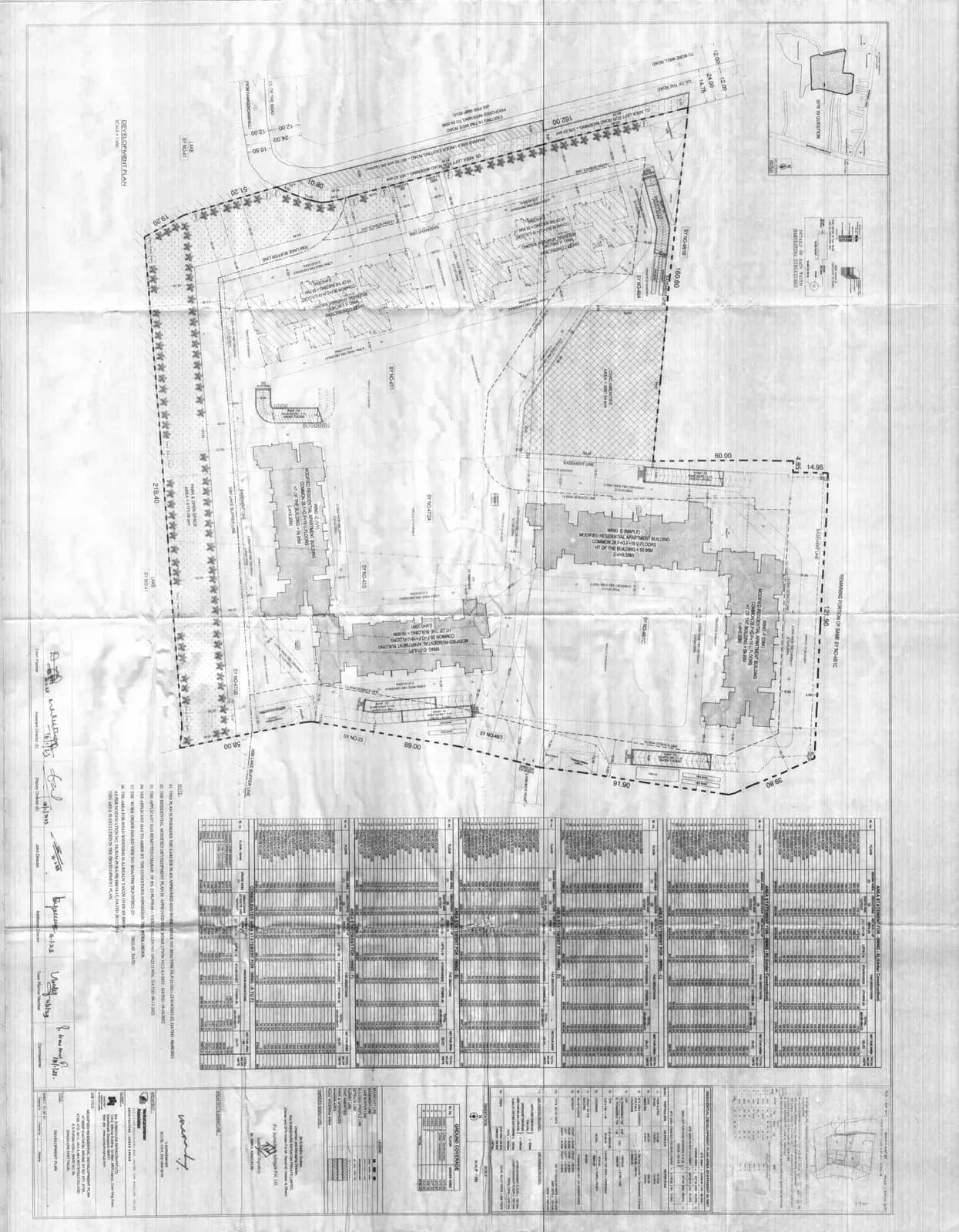 Folium By Sumadhura: Existing Layout Plan (filed with Karnataka RERA)