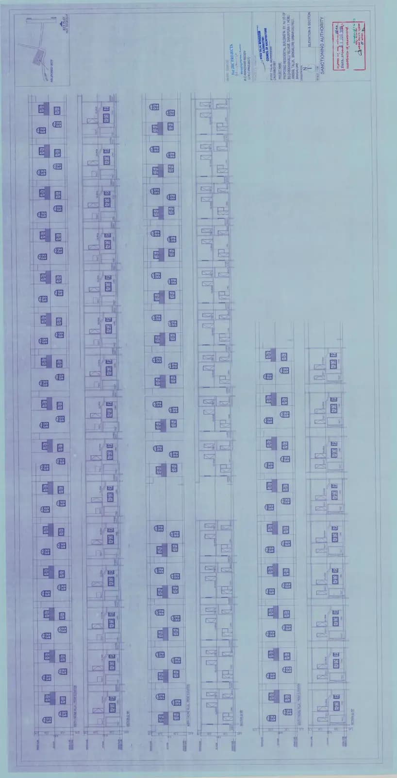 JRC Sanzio: Existing Layout Plan (filed with Karnataka RERA)