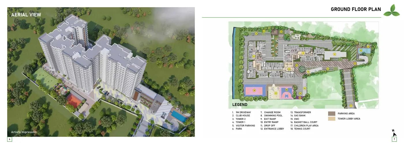 Prestige Glenbrook: Brochure Glenbrook.pdf, page 4 (filed with Karnataka RERA)