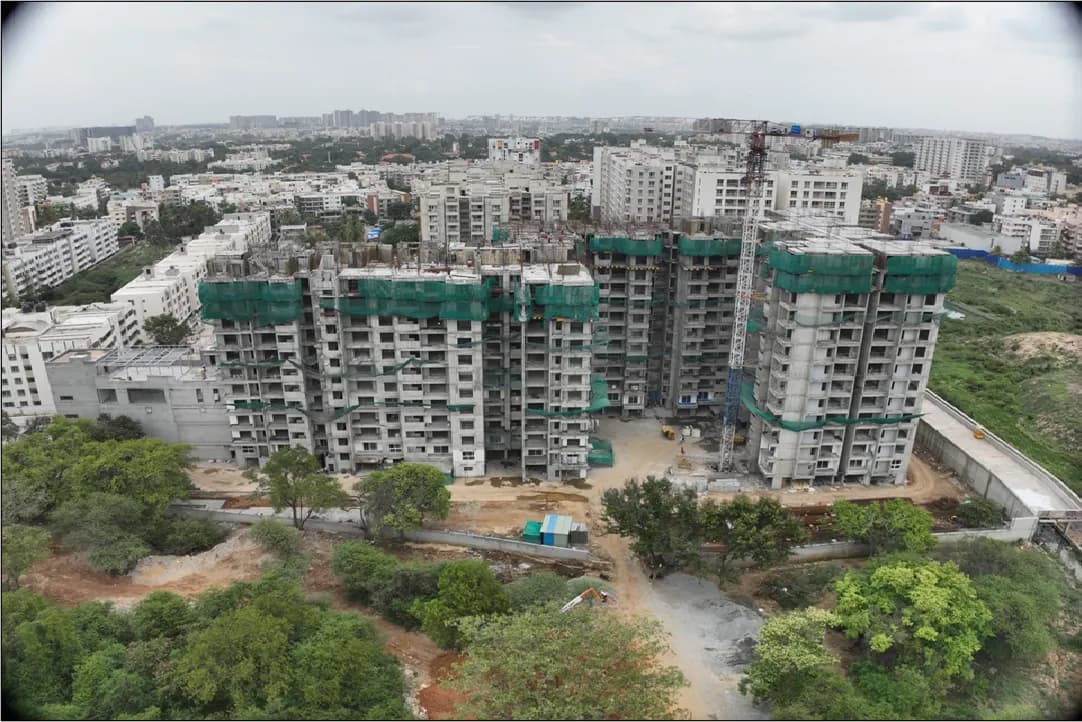 Prestige Glenbrook: Site photo filed with Karnataka RERA