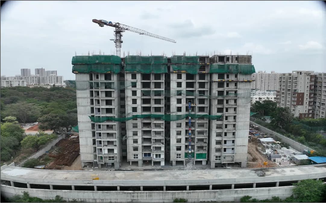 Prestige Glenbrook: Site photo filed with Karnataka RERA