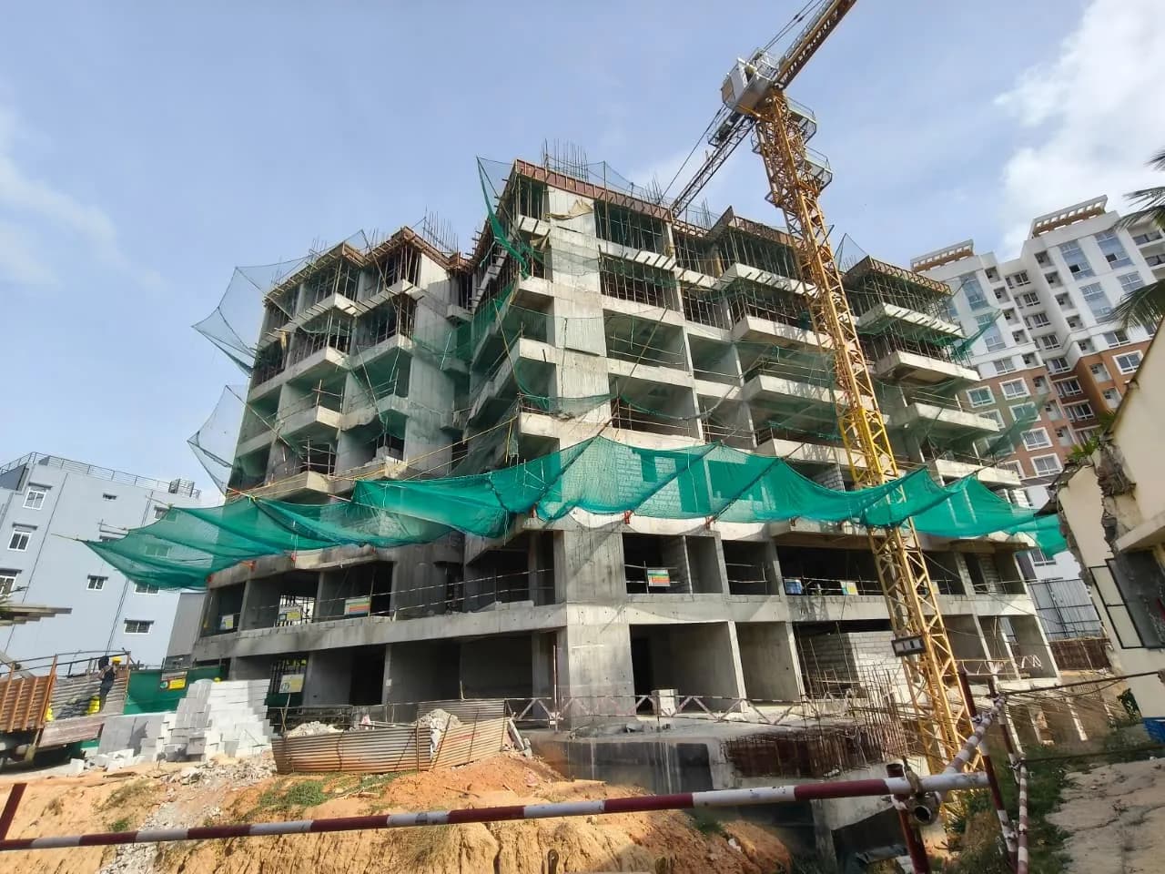 Lakeside 24: Site photo filed with Karnataka RERA