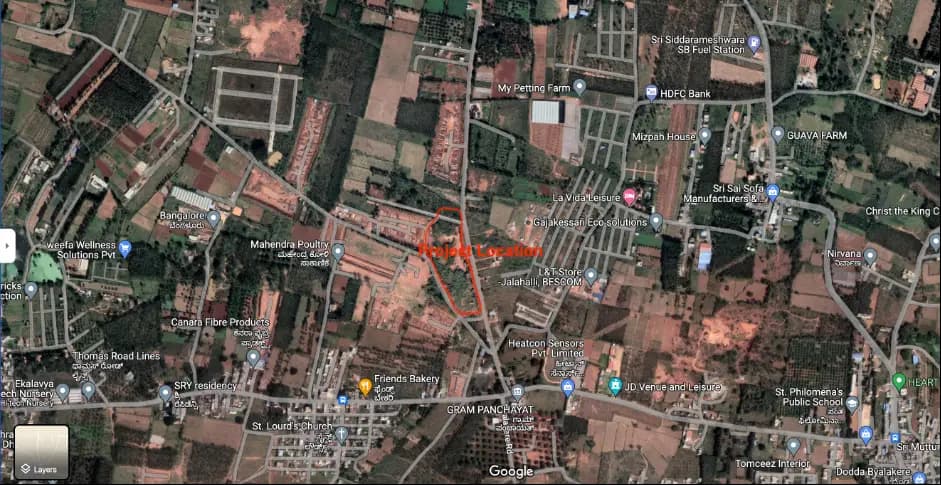 Earthis Akash: Location Demarcation.png (filed with Karnataka RERA)