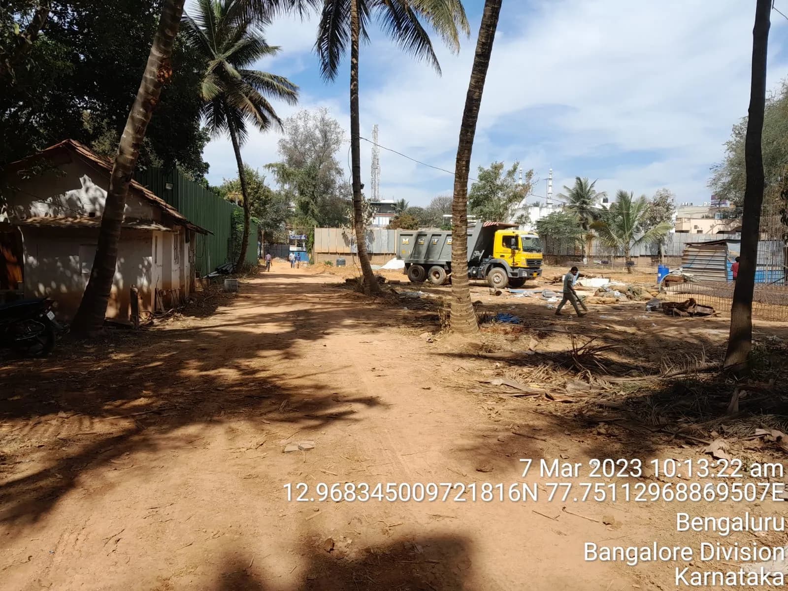 Orchid Platinum: Site photo filed with Karnataka RERA