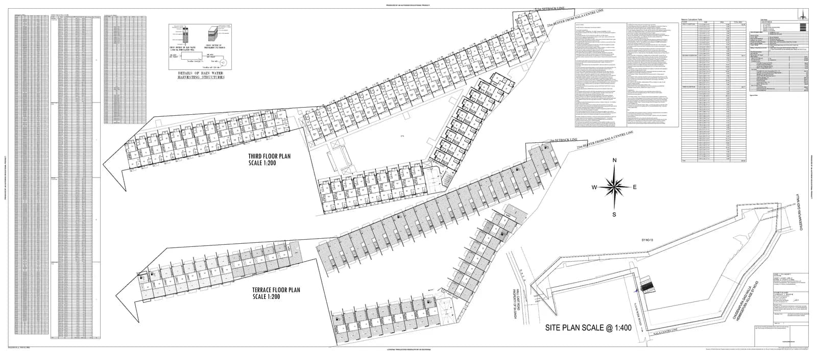 Gravity Aranya: 18 Third Floor and Terrace Floor Plan (filed with Karnataka RERA)