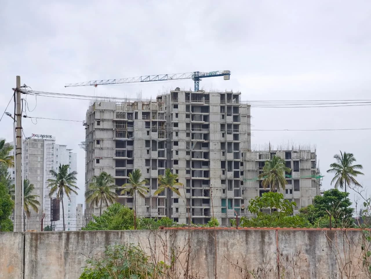 Aiikya Village Sarjapur: Site photo filed with Karnataka RERA