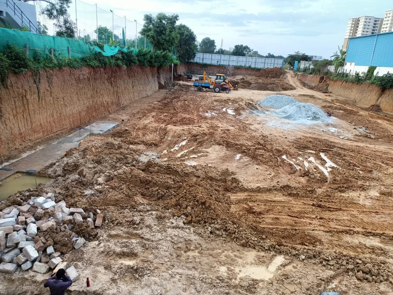 Affinity Sarovar: Site photo filed with Karnataka RERA