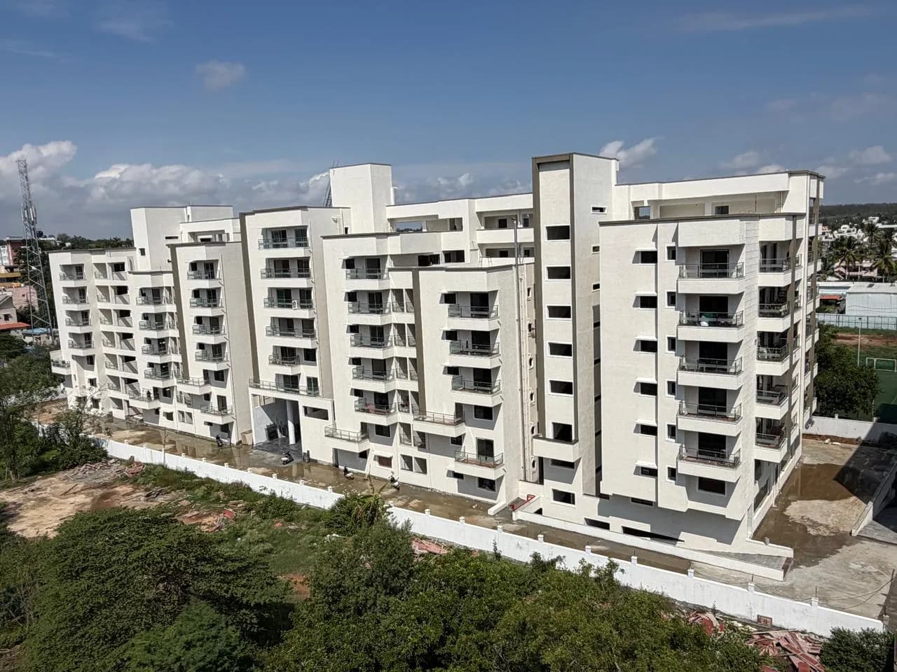 Affinity Sarovar: Site photo filed with Karnataka RERA