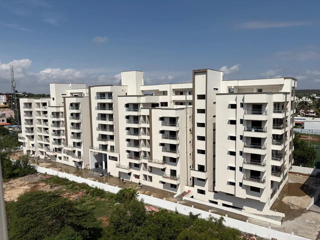 Affinity Sarovar: Site photo filed with Karnataka RERA
