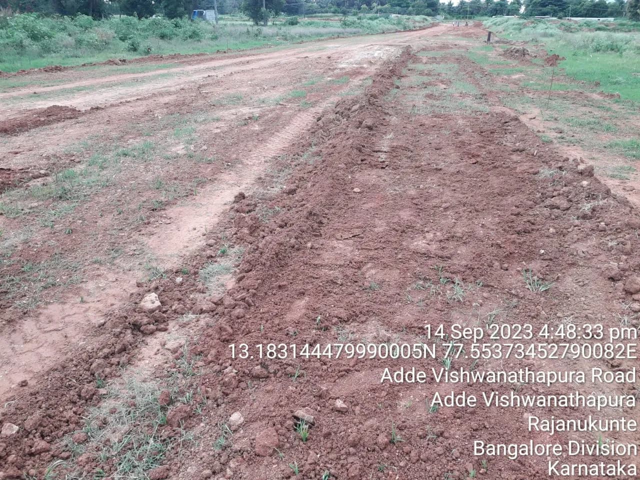 Lake Estates: Site photo filed with Karnataka RERA