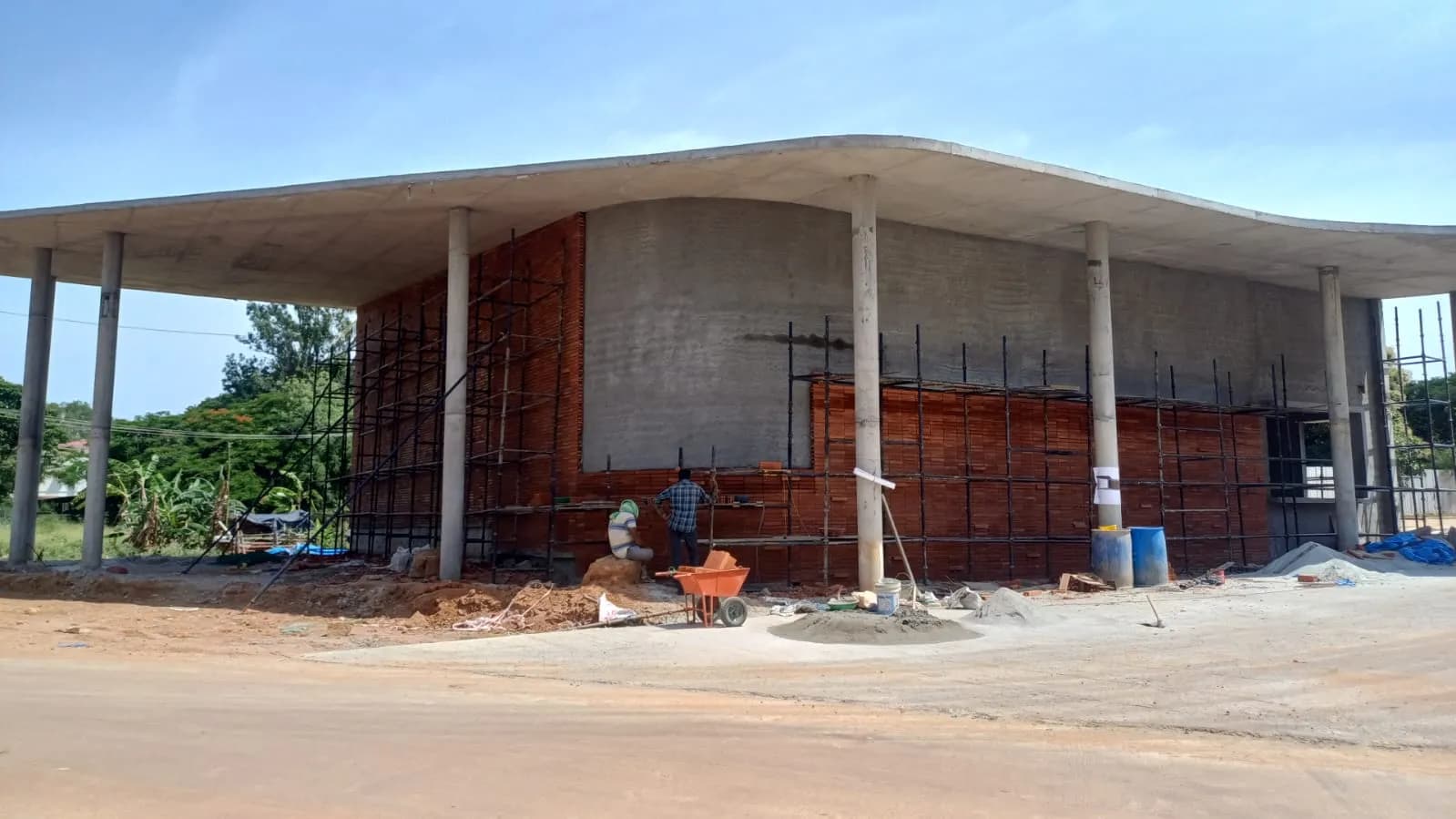 Lake Estates: Site photo filed with Karnataka RERA