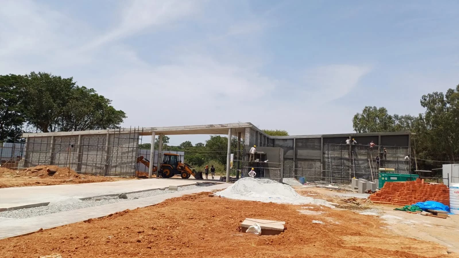 Lake Estates: Site photo filed with Karnataka RERA