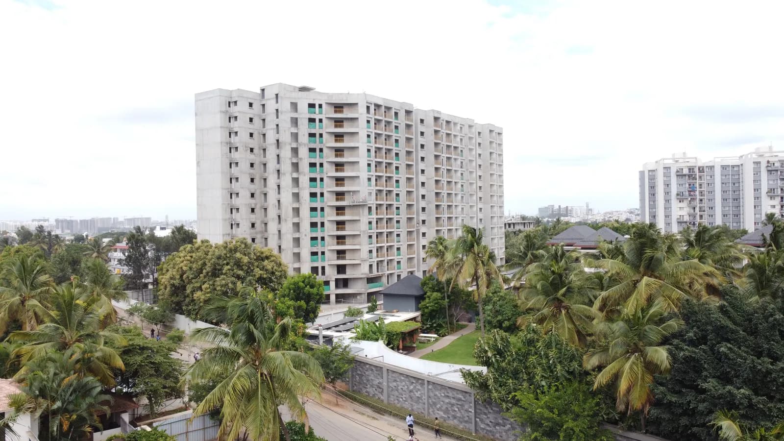Spectra Parijatha: Site photo filed with Karnataka RERA