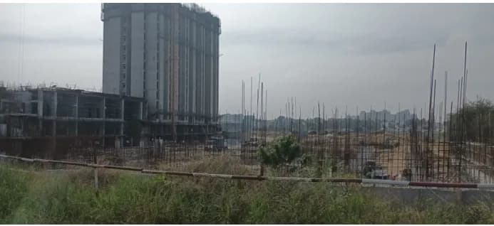 Assetz Canvas & Cove - Phase 1 Wing A & B: Site photo filed with Karnataka RERA