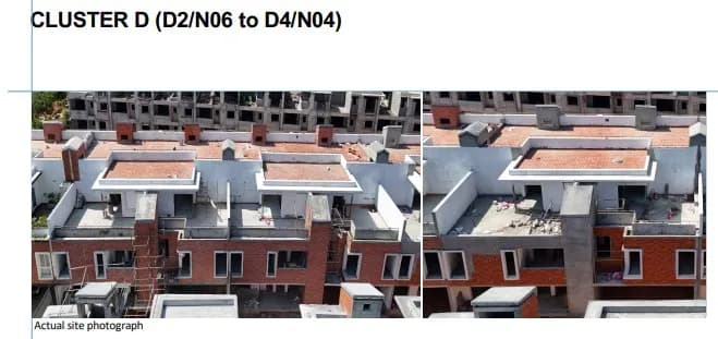 Provident Deansgate: Site photo filed with Karnataka RERA